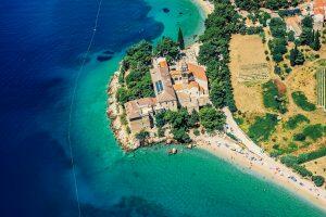 Mamma Mia 2 route panoramic flight - SplitAir