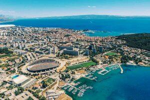 The Diocletian route panoramic flight - SplitAir